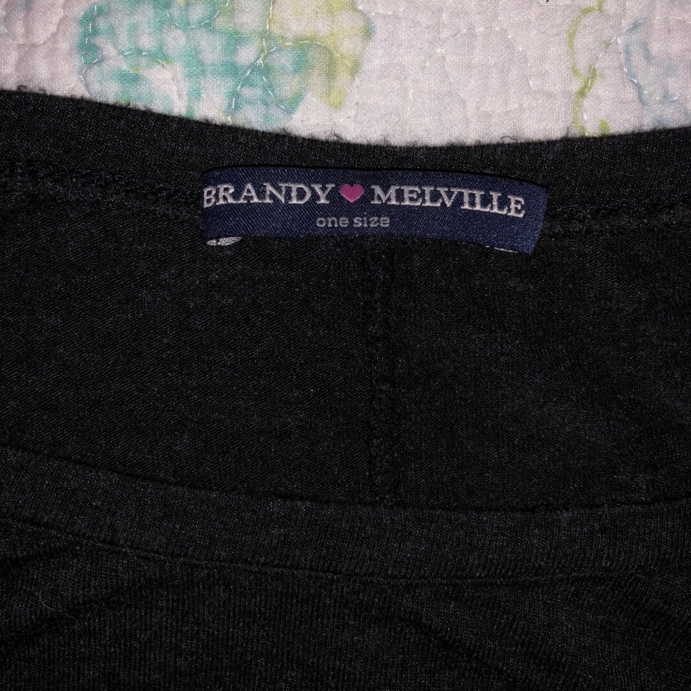 Brandy Melville Dark Grey T-Shirt Dress